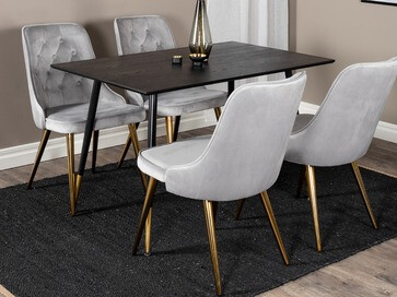 Chaise Dallas 103 (Gris clair)