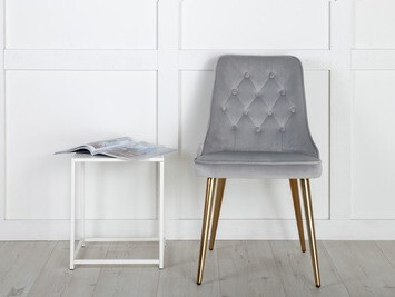 Chaise Dallas 103 (Gris clair)
