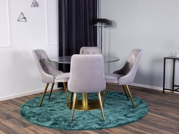 Chaise Dallas 103 (Gris clair)