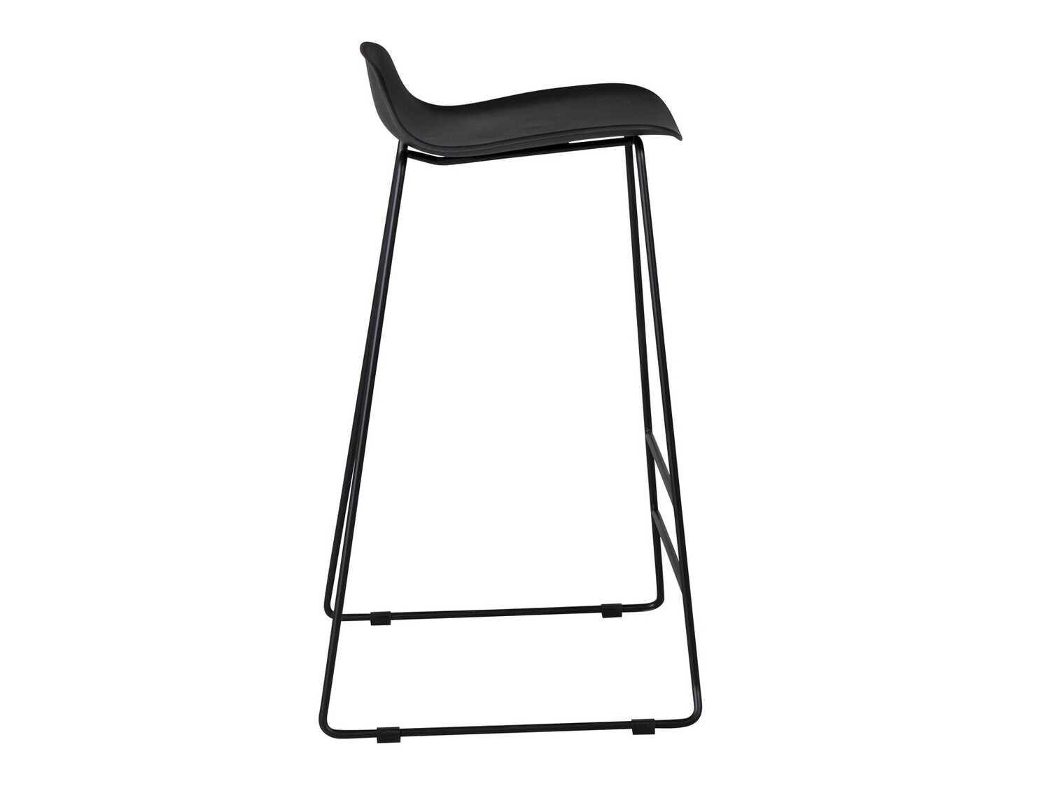 Chaise de bar Dallas 107 (Noir)