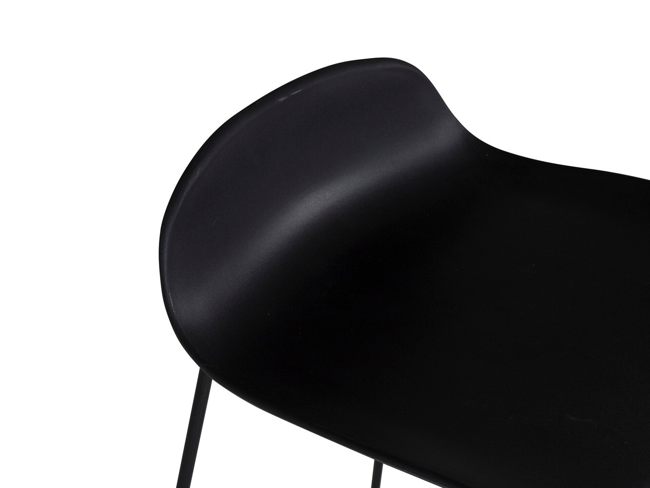 Chaise de bar Dallas 107 (Noir)