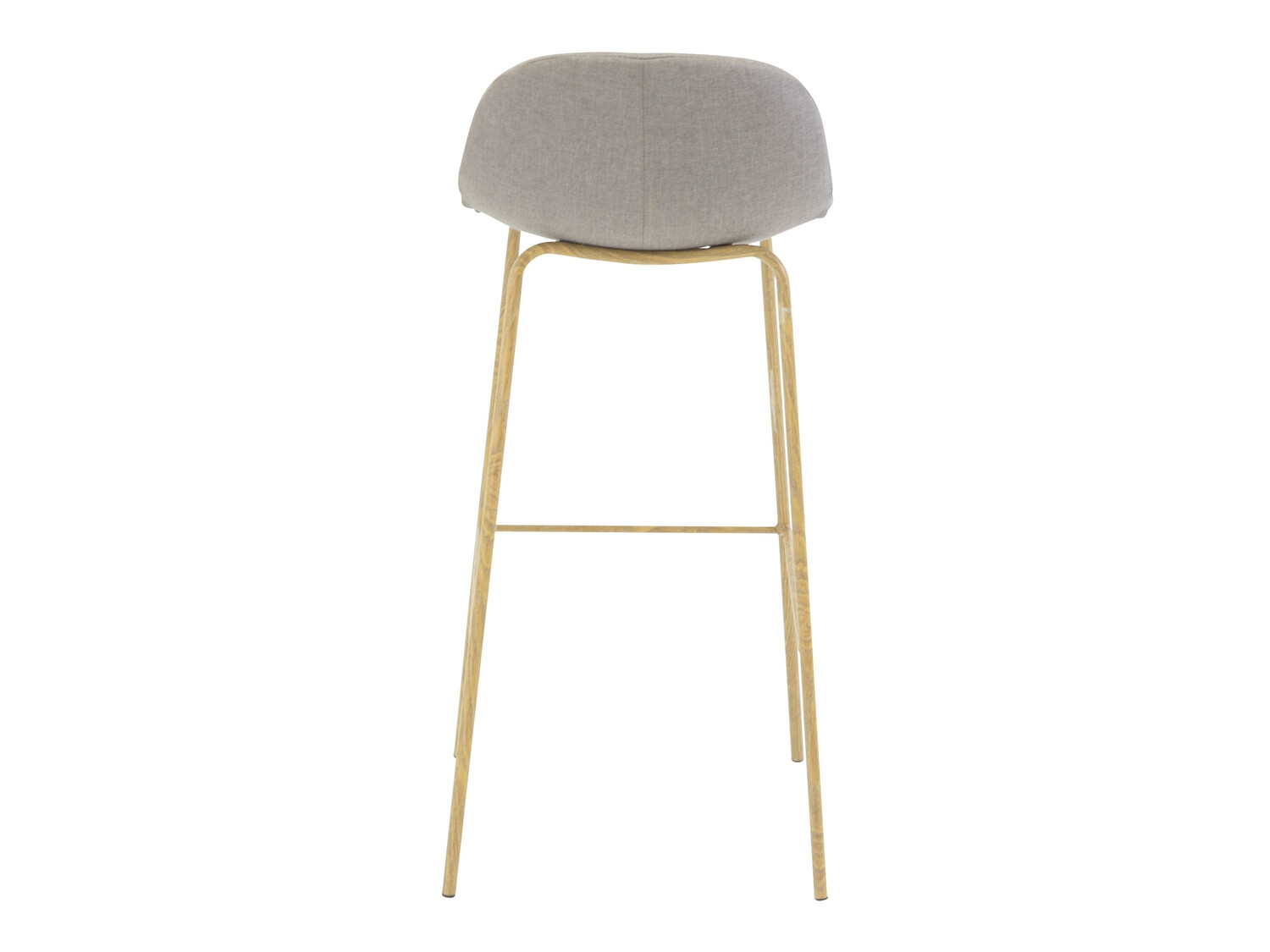 Chaise de bar Dallas 251 (Gris + Brun clair)