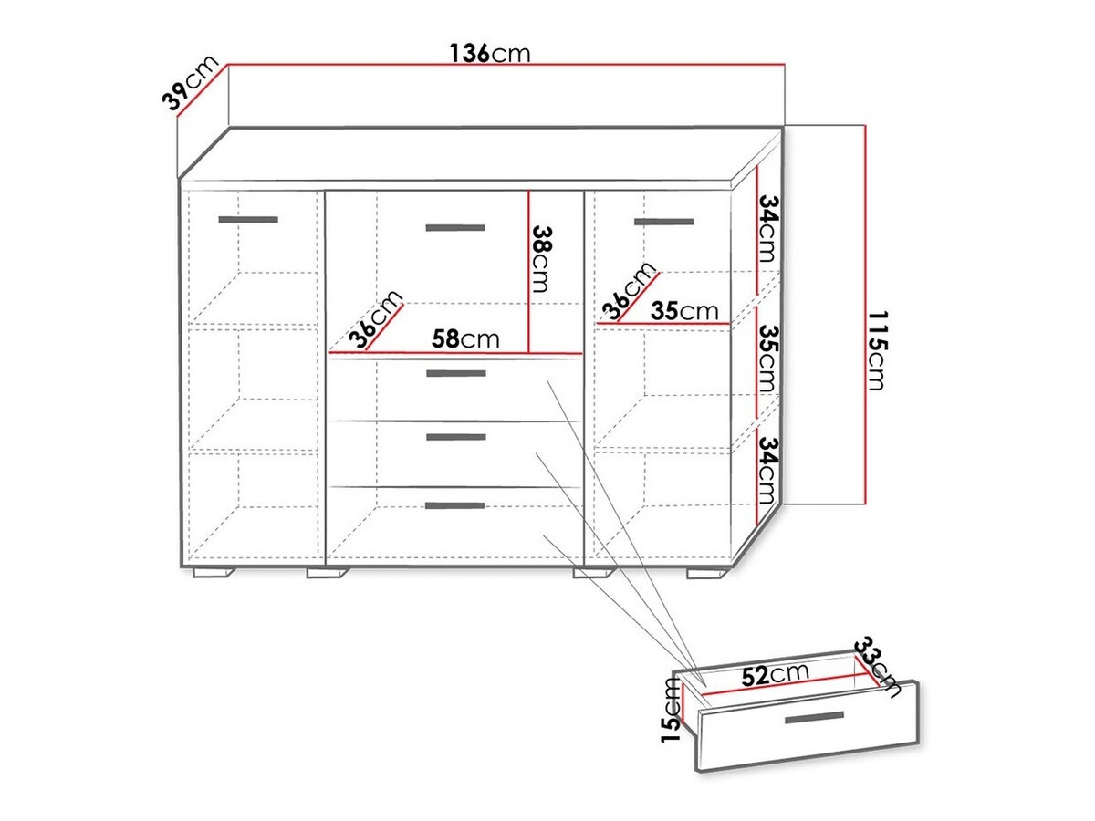 Commode Flos (V)