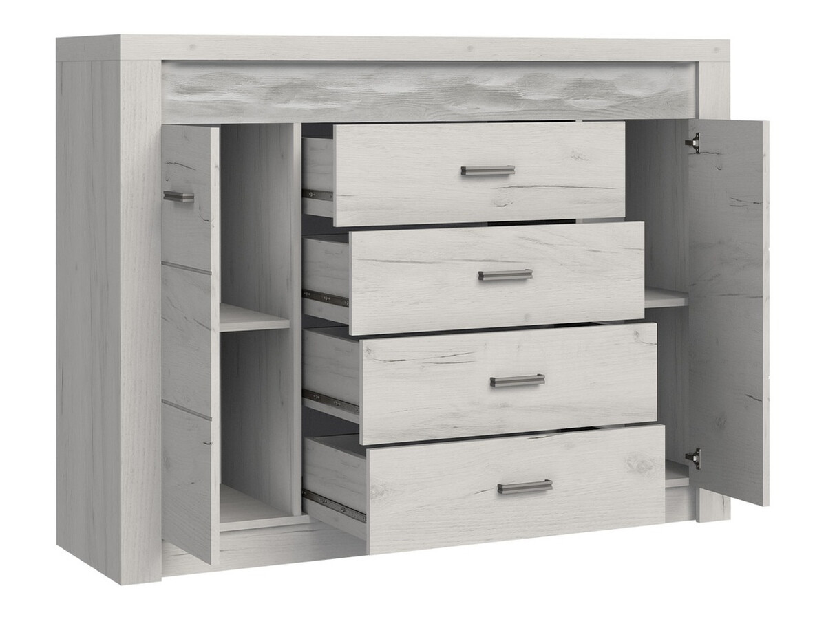 Commode Serfeno 104 (Artisanat blanc)