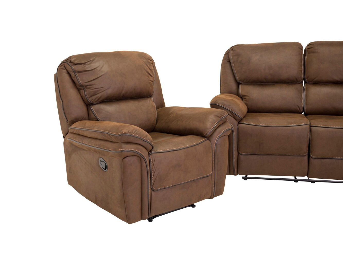 Fauteuil inclinable Dallas 4725 (Marron)