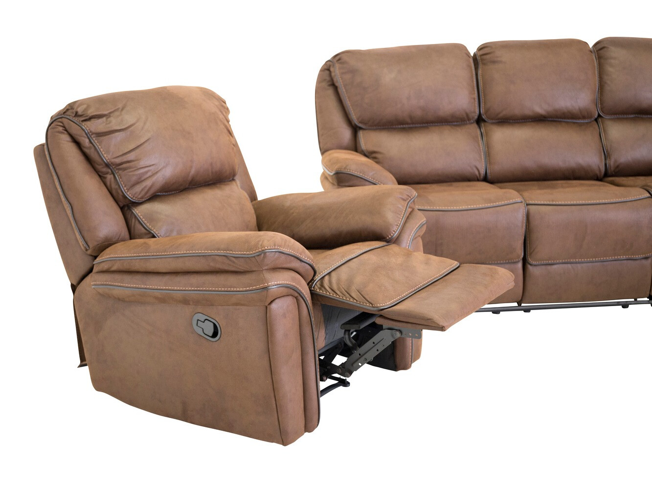Fauteuil inclinable Dallas 4725 (Marron)