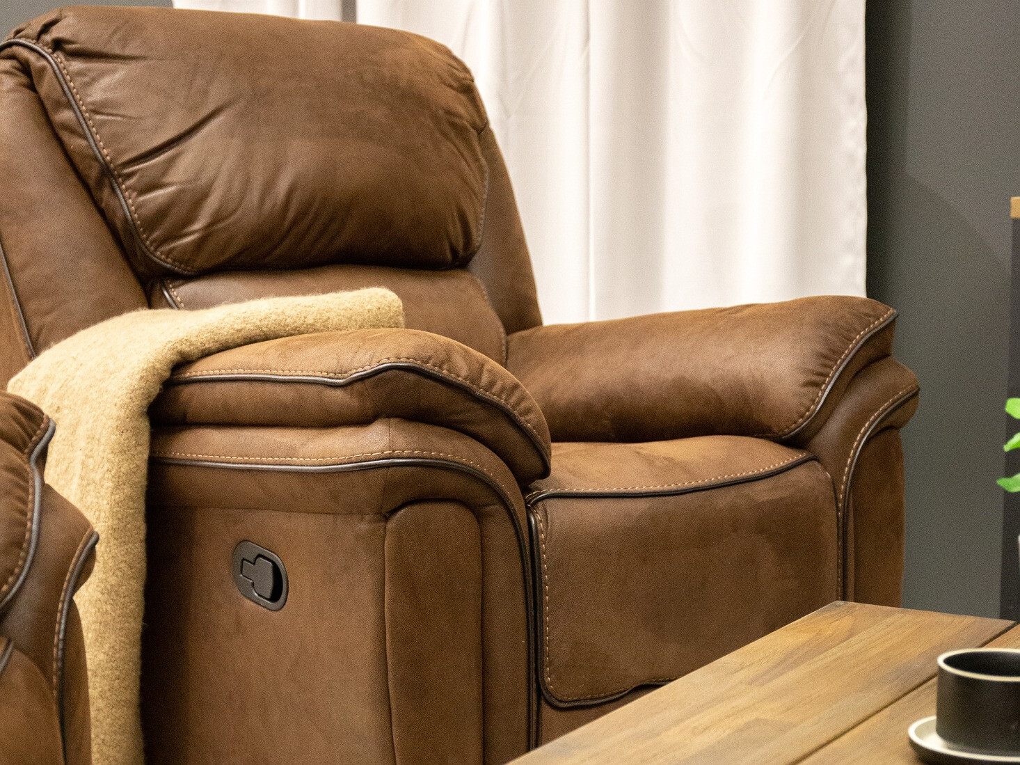Fauteuil inclinable Dallas 4725 (Marron)