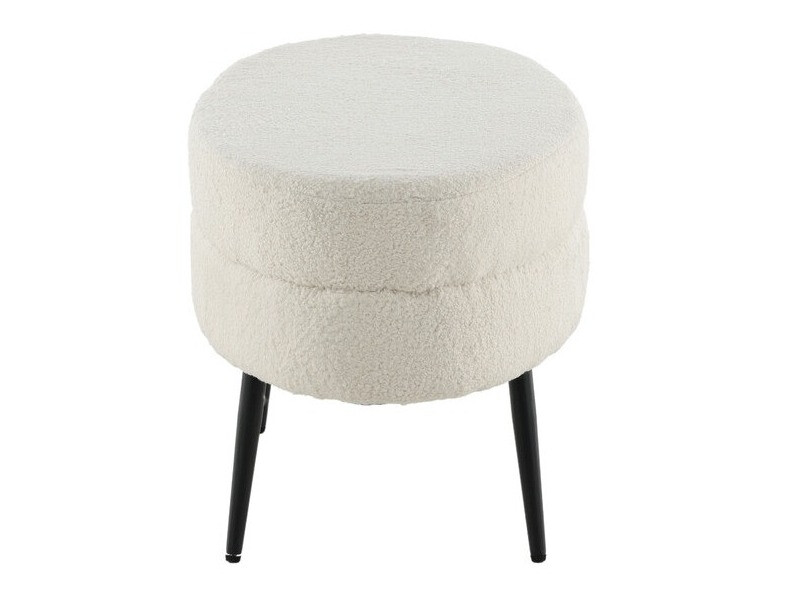 Banc rembourré Dallas 2920 (Blanc + Noir)