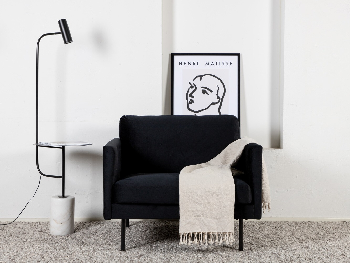 Fauteuil Fercame 101 (Noir)