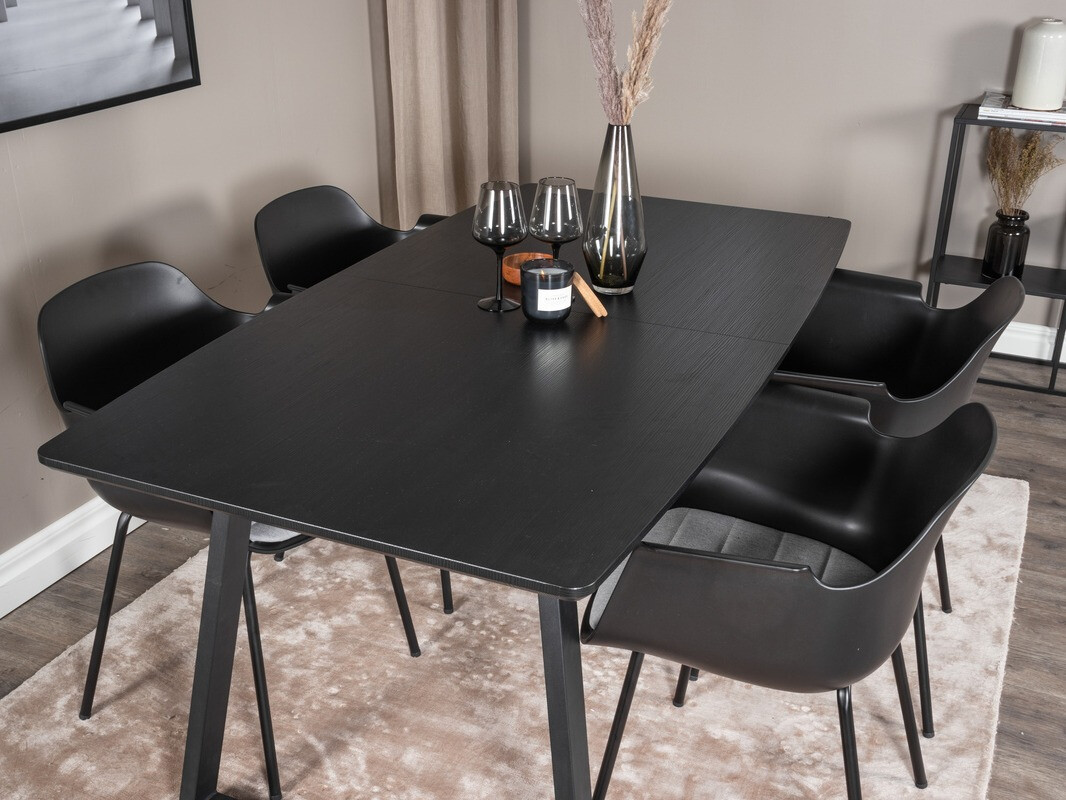 Table Dallas 172 (Noir)