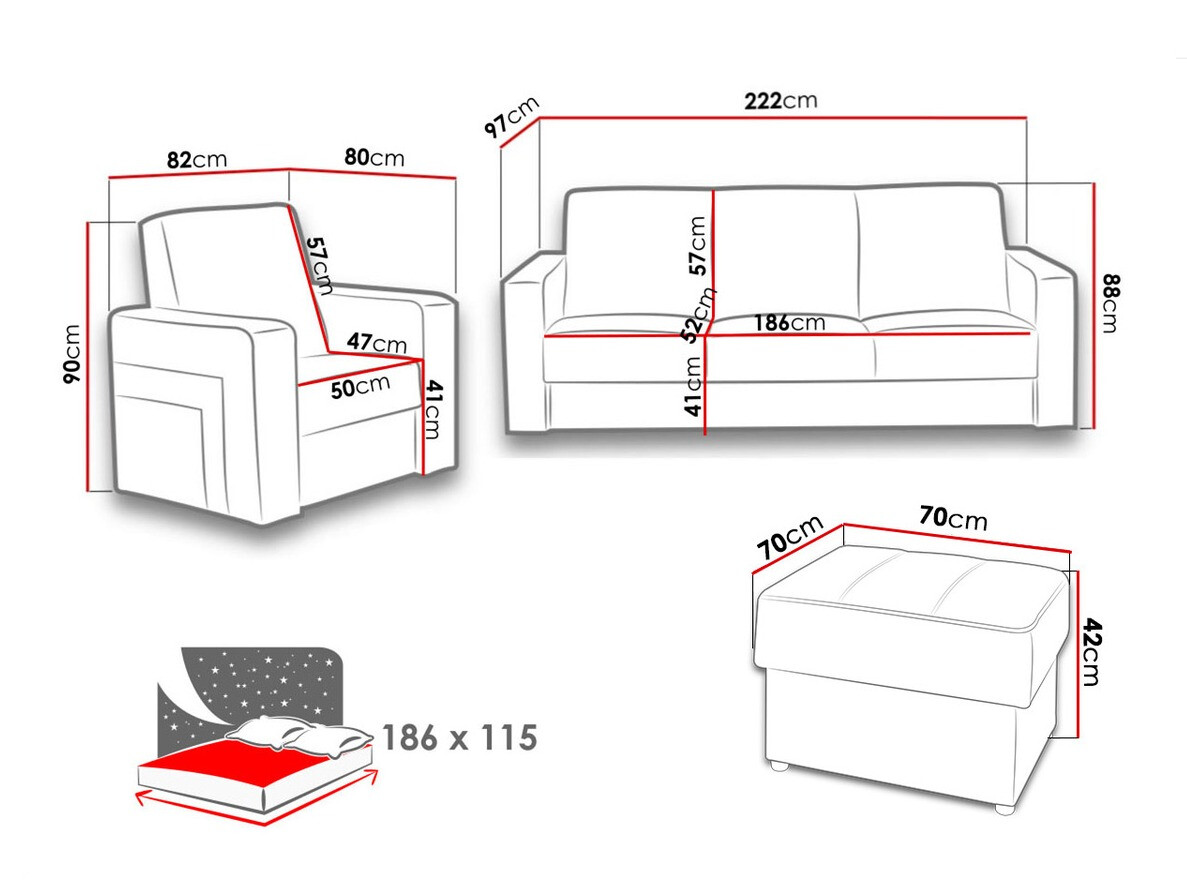 Ensemble de canapés Donum