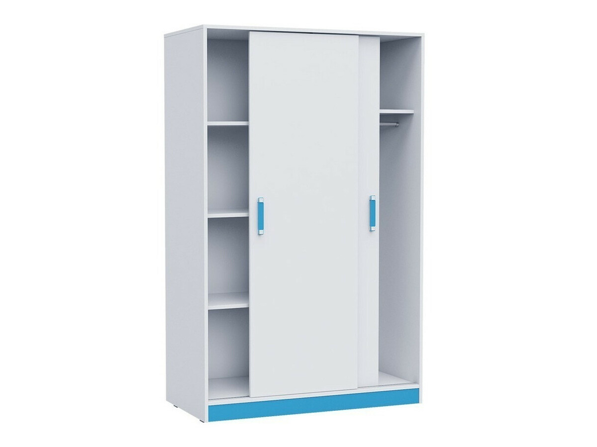 Chambre enfant complète Lorlare 119 (Blanc + Gris)