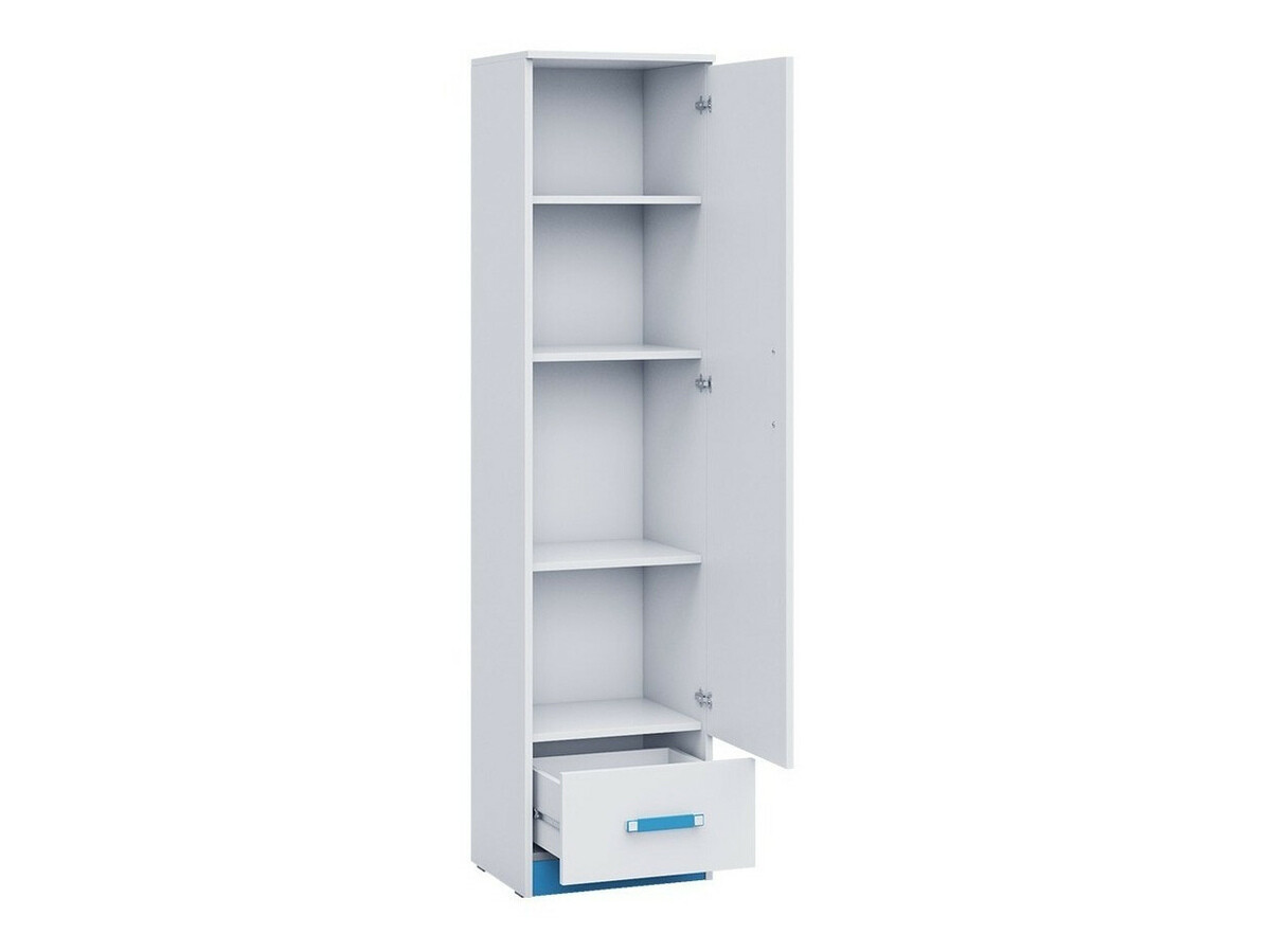 Chambre enfant complète Lorlare 120 (Blanc + Gris)