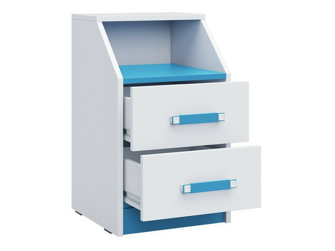 Chambre enfant complète Lorlare 120 (Blanc + Gris)