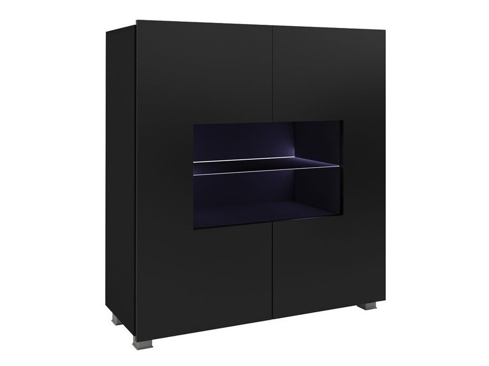 Buffet Tivdalu 100 (Noir + Noir brillant)
