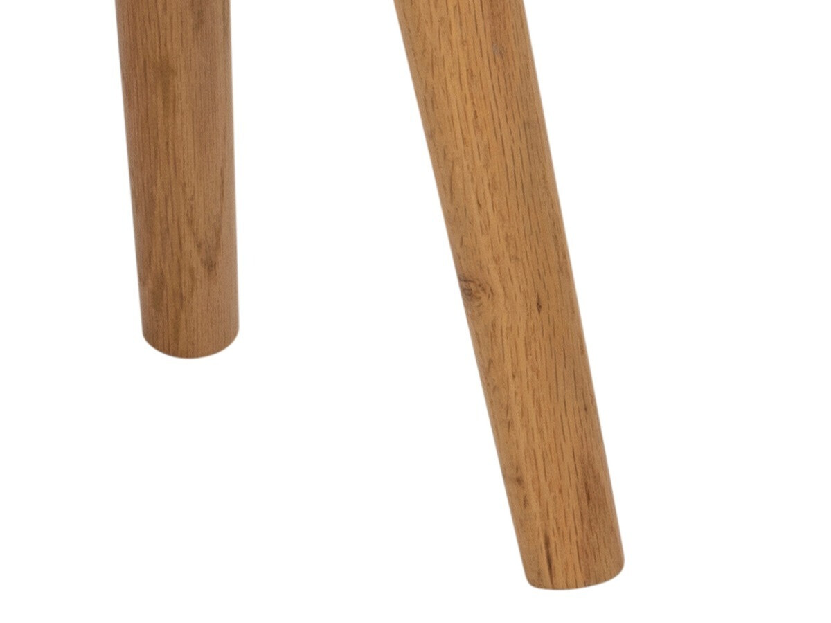 Table de chevet Norsica 105 (Blanc + Chêne)