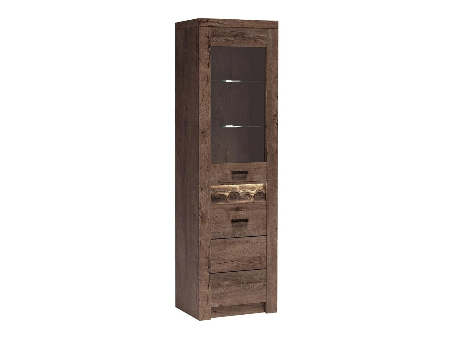 Étagère Serfeno 102 (Chêne sombre)