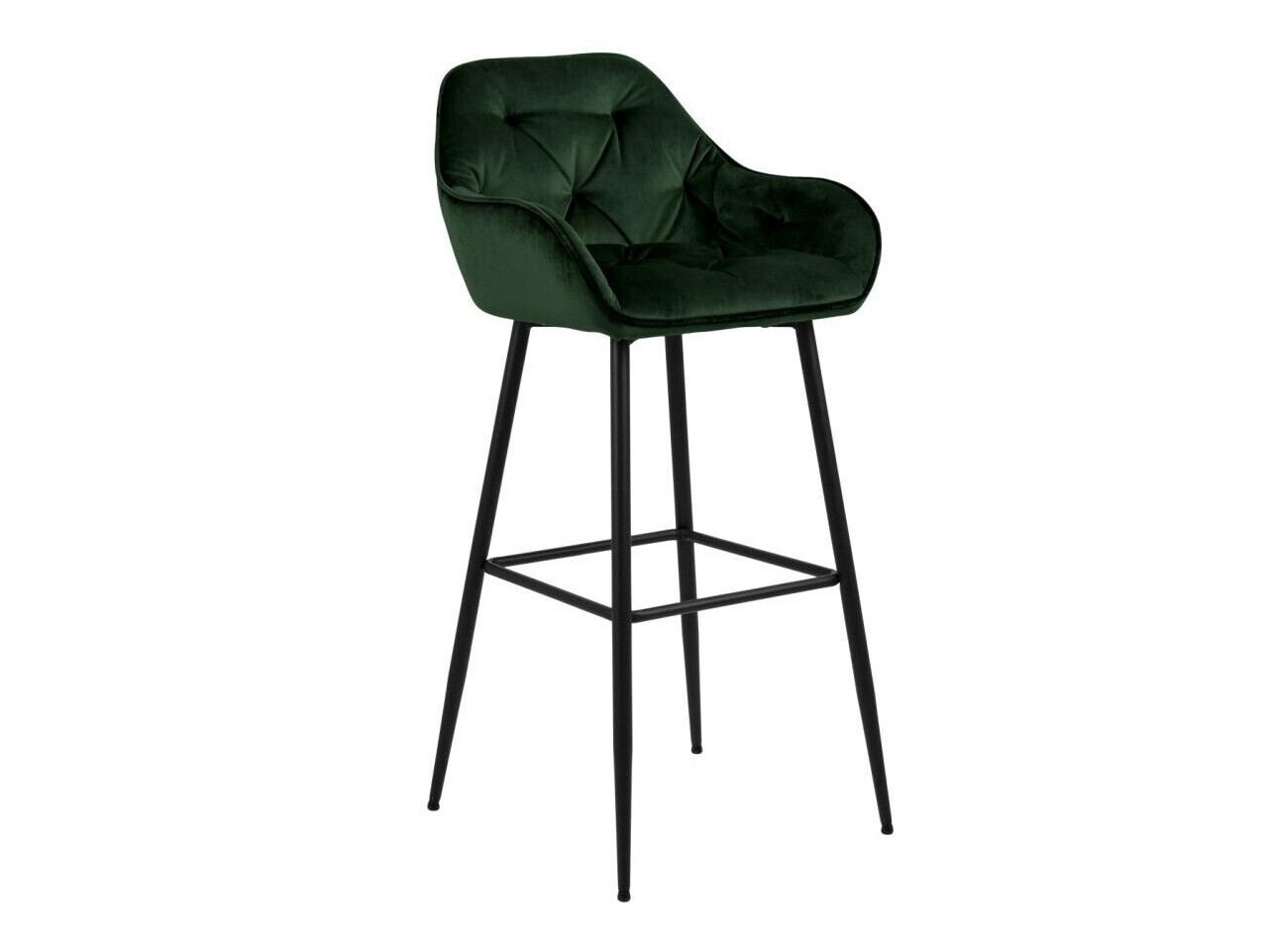 Chaise de bar Norsica 474 (Vert + Noir)