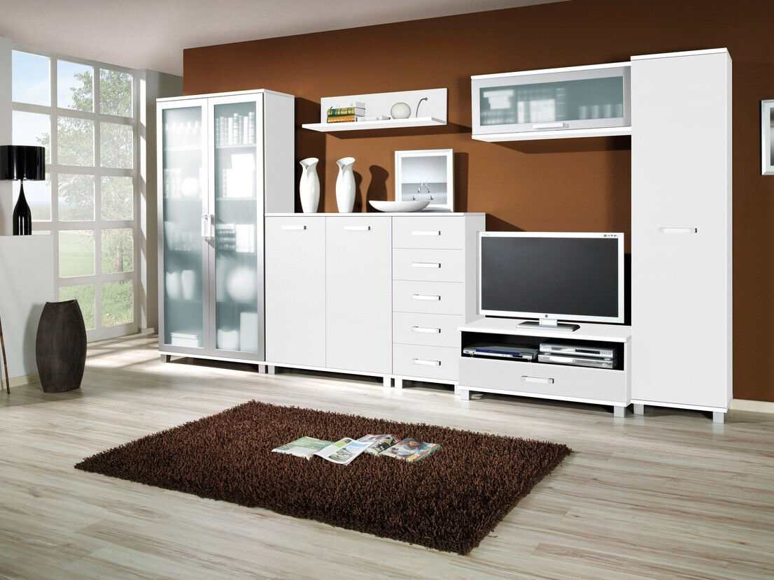 Meuble TV Cirevau 109 (Blanc)