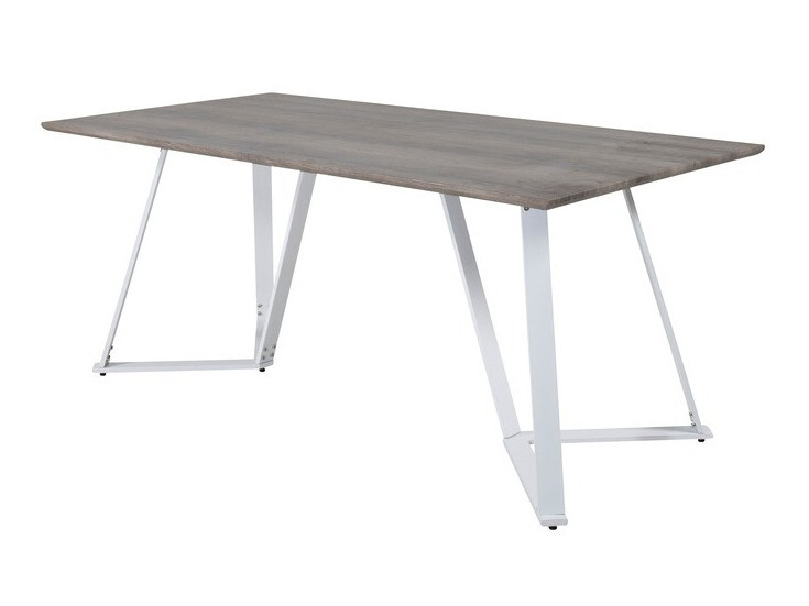 Table Dallas 372 (Gris + Blanc)