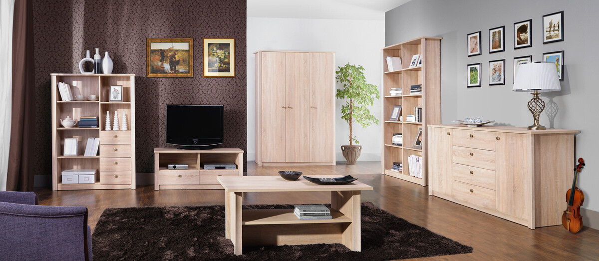 Armoire Murrieta 133 (Sonoma chêne)