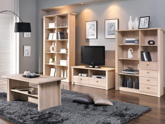 Meuble TV Elialo 102 (Sonoma chêne)
