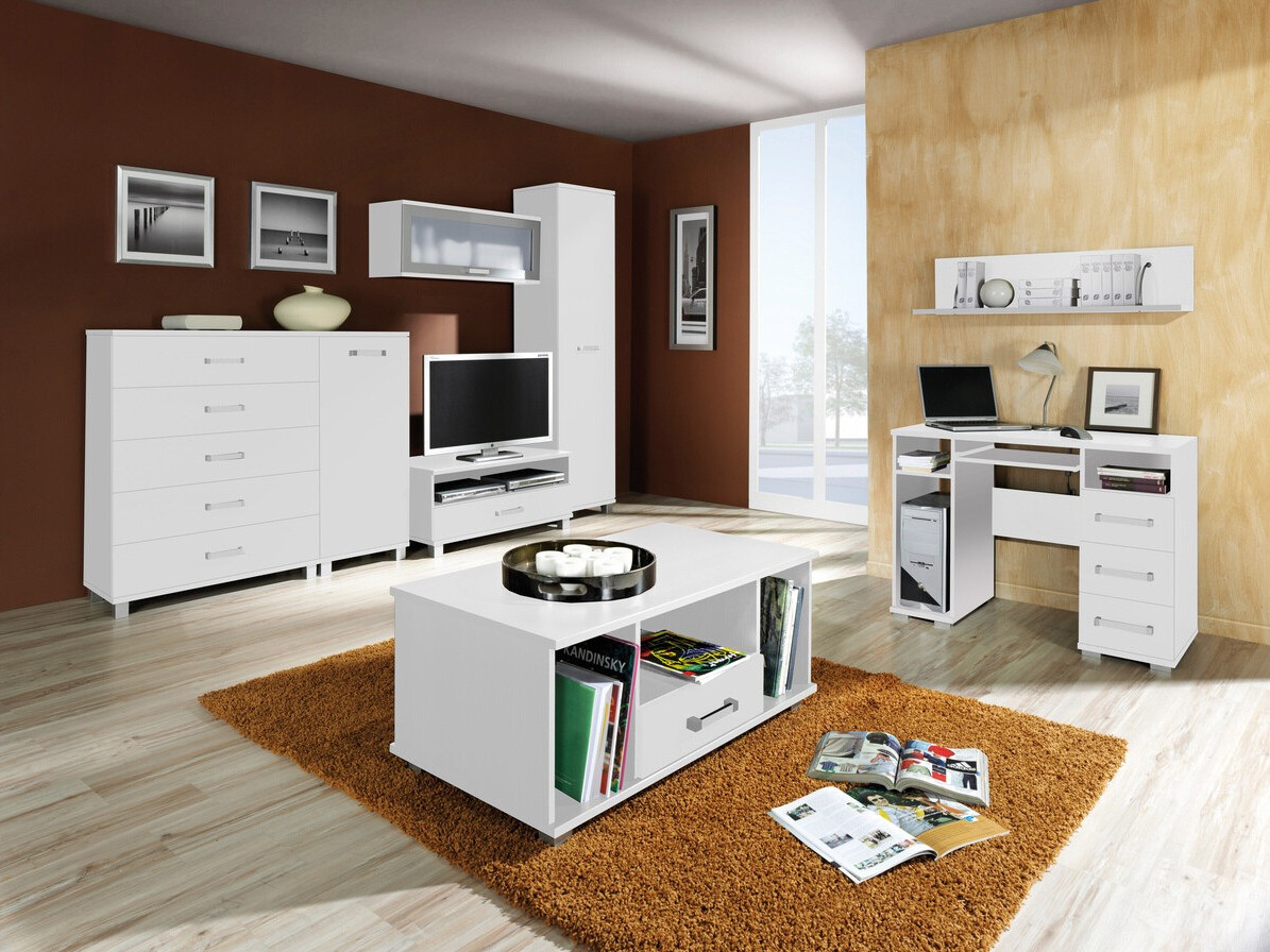 Table basse Cirevau 133 (Blanc)