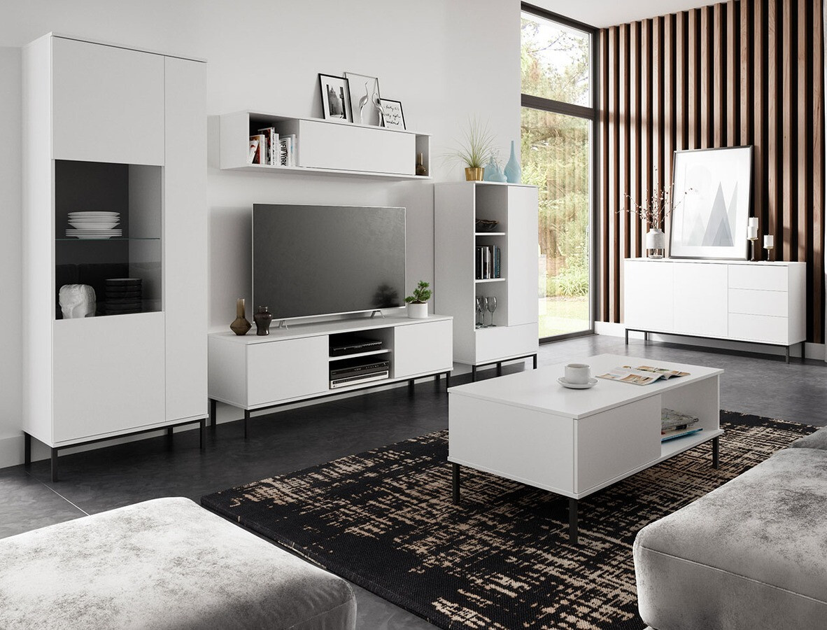 Meuble TV Lomsore 101 (Blanc)