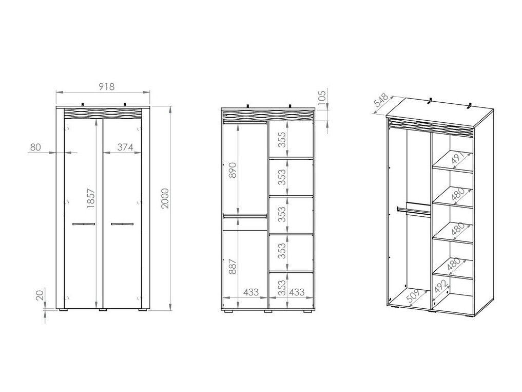 Armoire Flonole 100