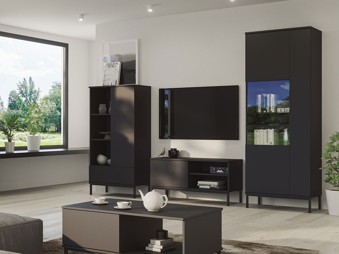 Meuble TV Lomsore 100 (Noir)