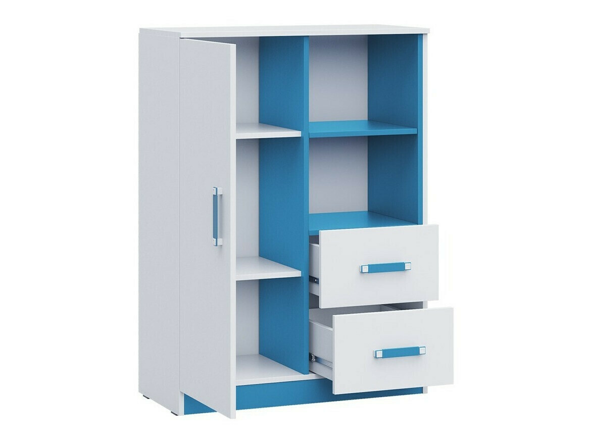 Commode Lorlare 105 (Blanc + Rose)