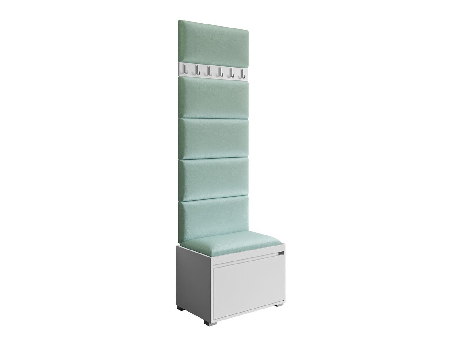 Meuble d'entrée Comfivo Pinus V (Blanc + Manila 11)