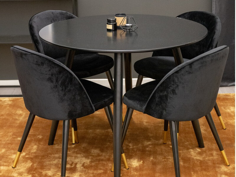 Chaise Dallas 137 (Noir)