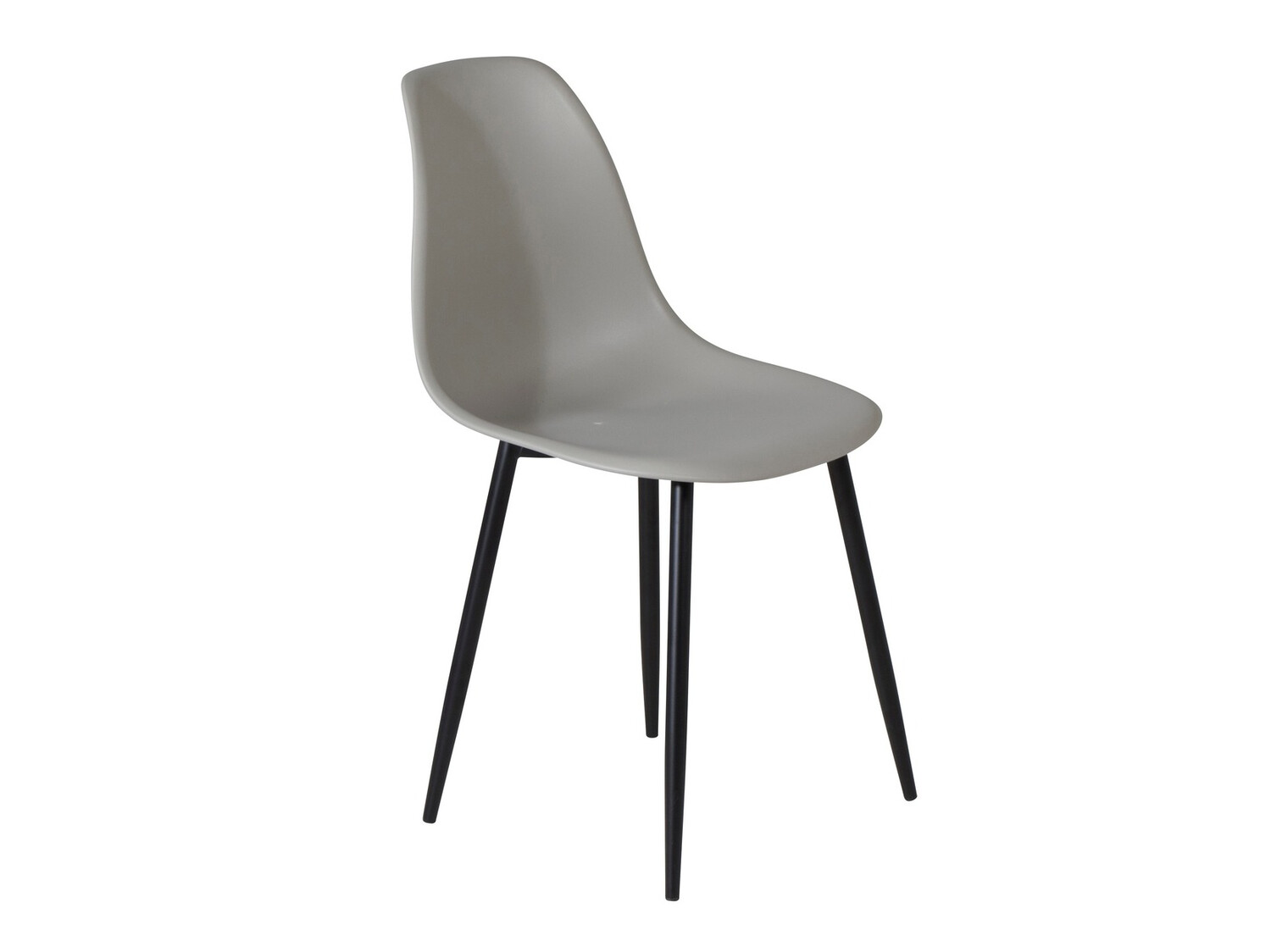 Chaise Dallas 198 (Gris + Noir)