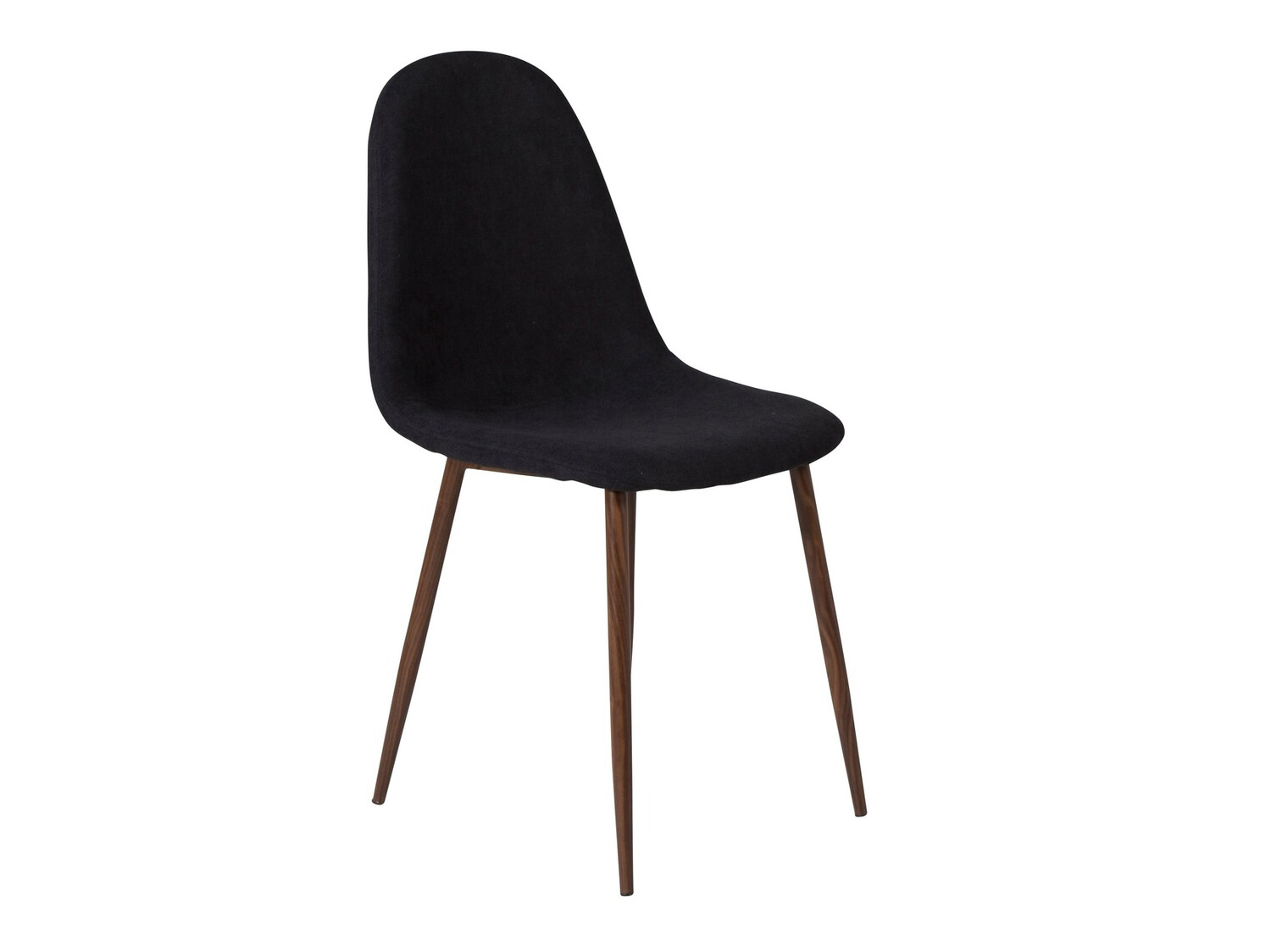 Chaise Dallas 201 (Noir + Noix)