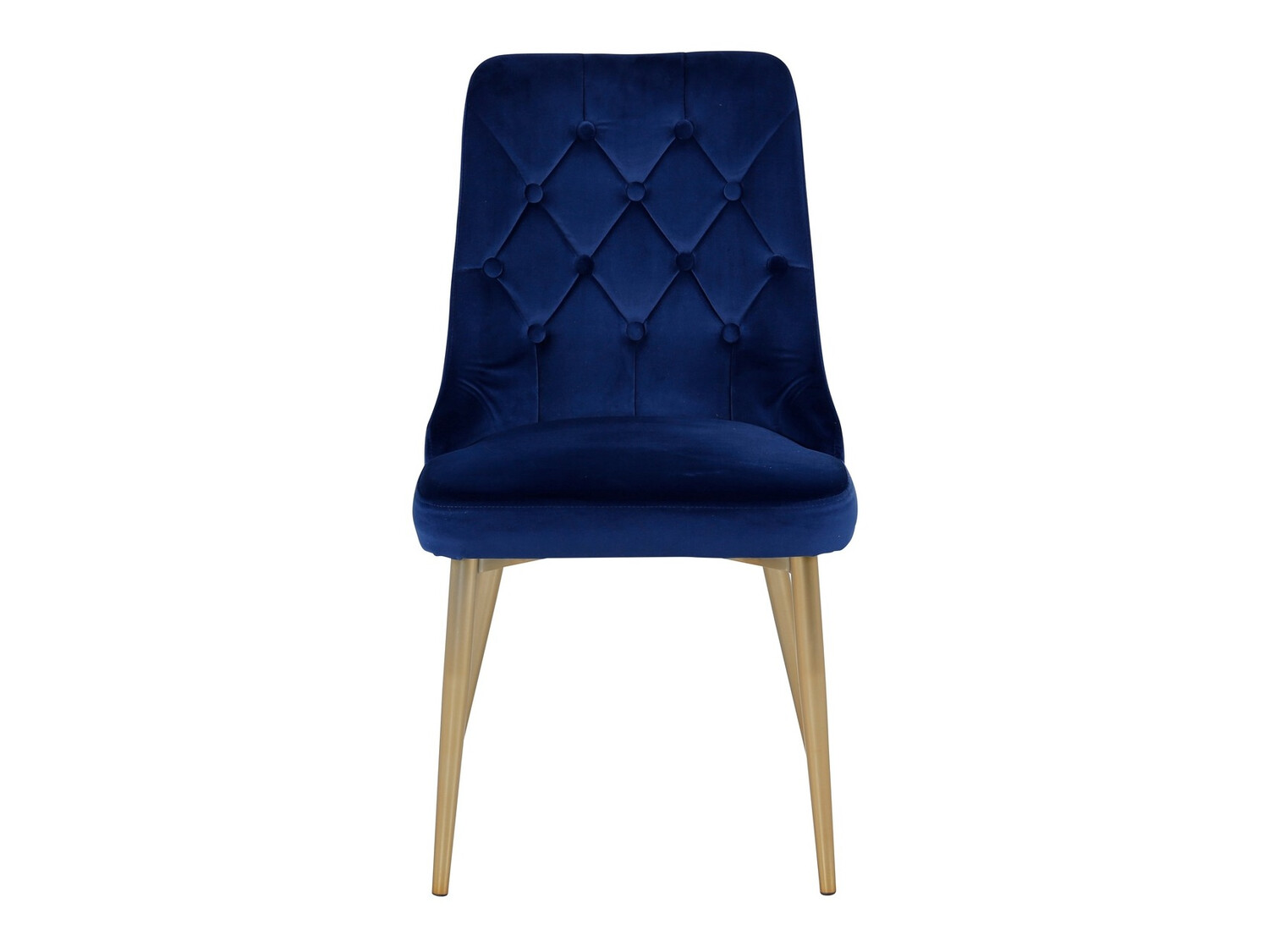 Chaise Dallas 203 (Bleu + doré)