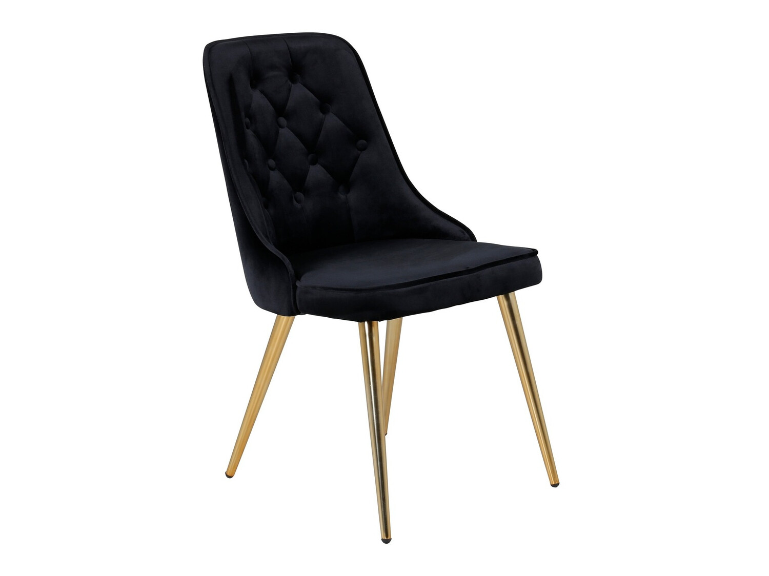 Chaise Dallas 203 (Noir + doré)