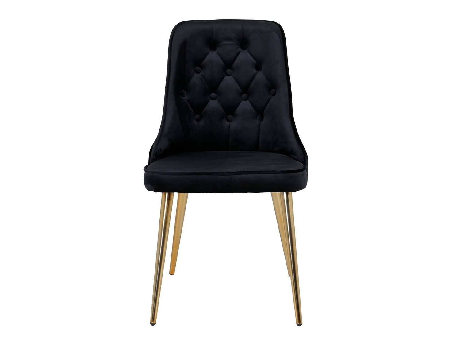 Chaise Dallas 203 (Noir + doré)