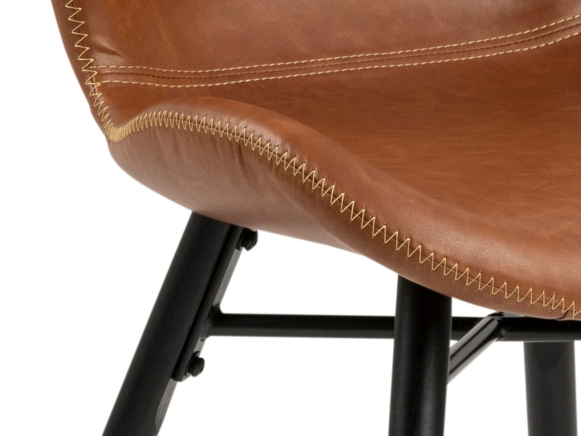 Chaise Norsica 301 (Marron + Noir)