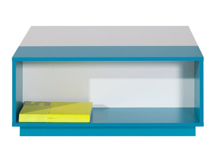 Table basse Omaha E115 (Blanc + Turquoise)