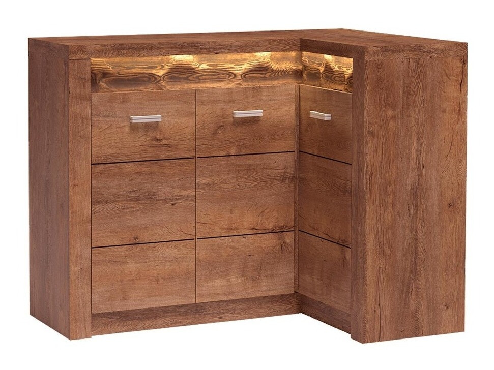 Armoire d'angle Serfeno 112 (Frêne)