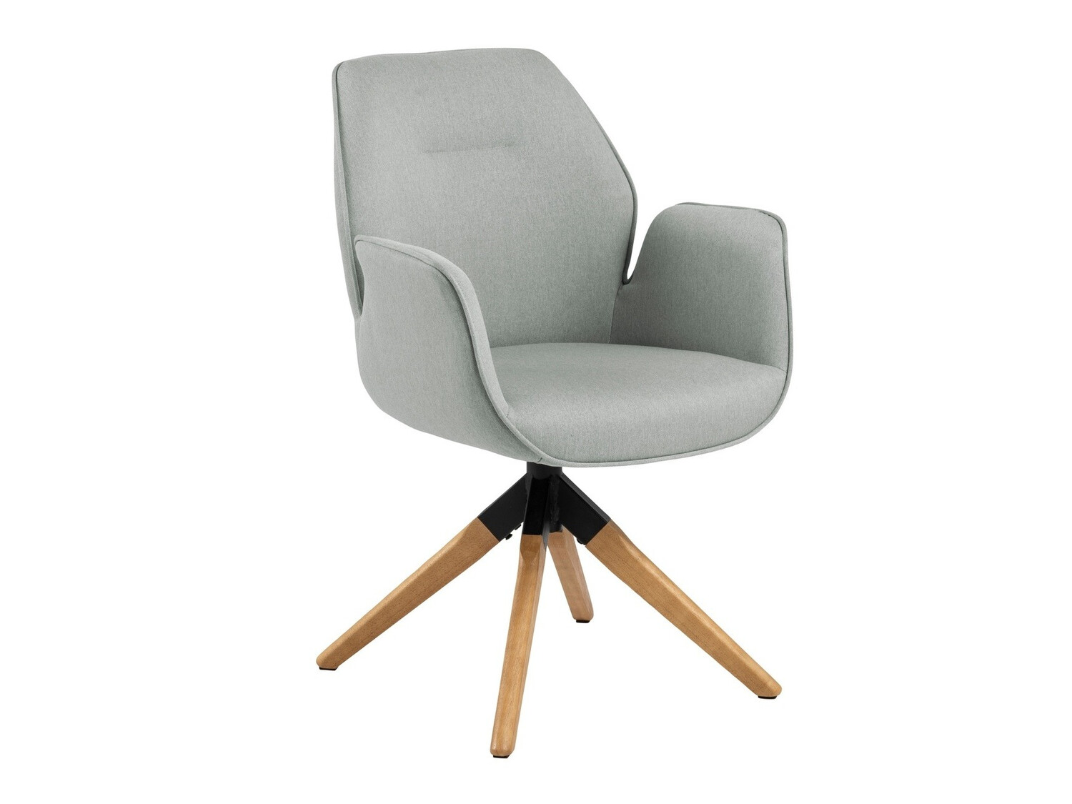 Chaise Norsica 391 (Gris clair + Clair bois)