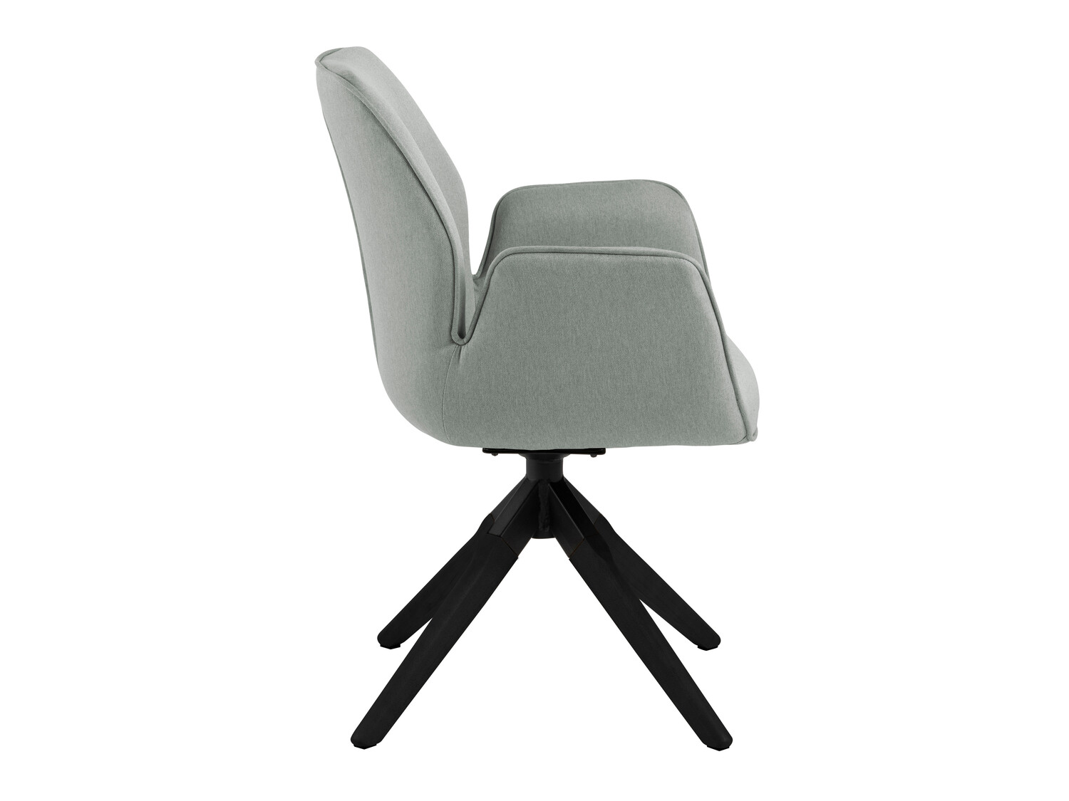 Chaise Norsica 392 (Gris clair + Noir)