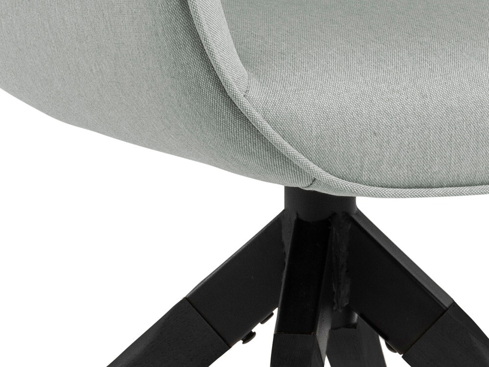 Chaise Norsica 392 (Gris clair + Noir)
