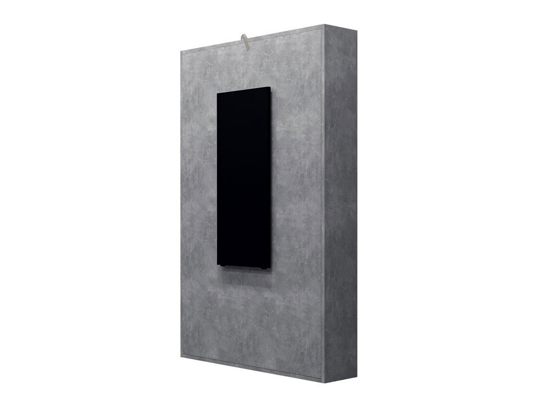 Table pliante Pinis III (Noir + Béton)