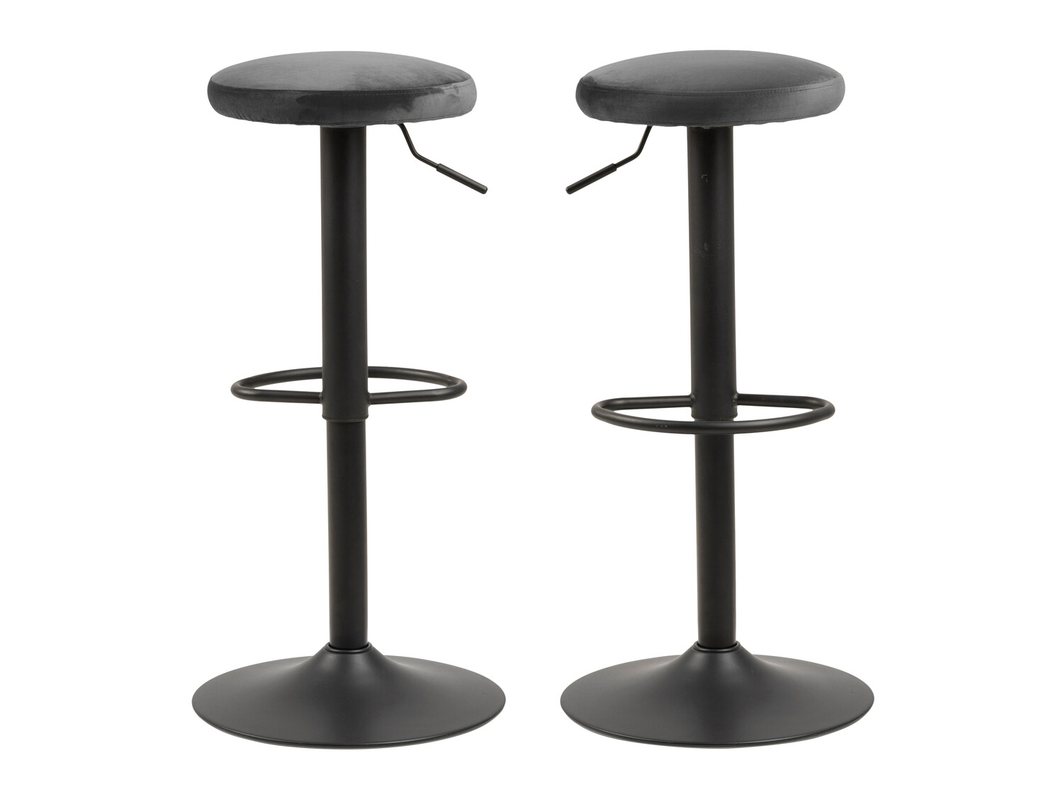 Chaise de bar mi-hauteur Norsica 325 (Gris foncé)