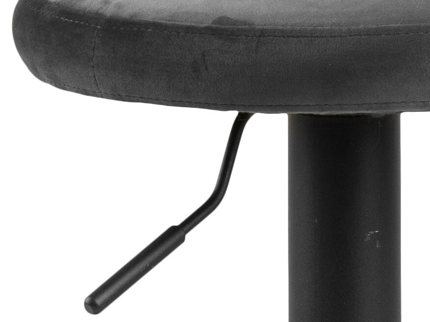 Chaise de bar mi-hauteur Norsica 325 (Gris foncé)