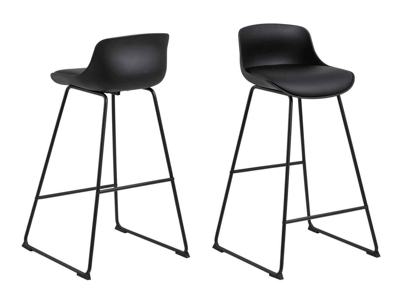 Chaise de bar Norsica 429 (Noir)
