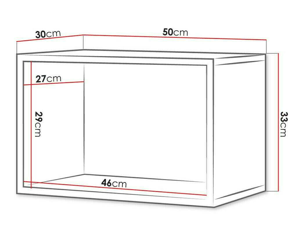 Étagère murale Remus (Chêne doré)