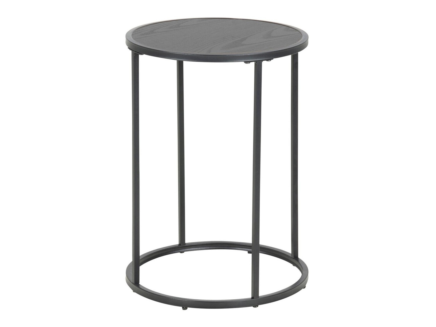 Table d'appoint Norsica Sevferi 118 (Cendre noire + Noir)
